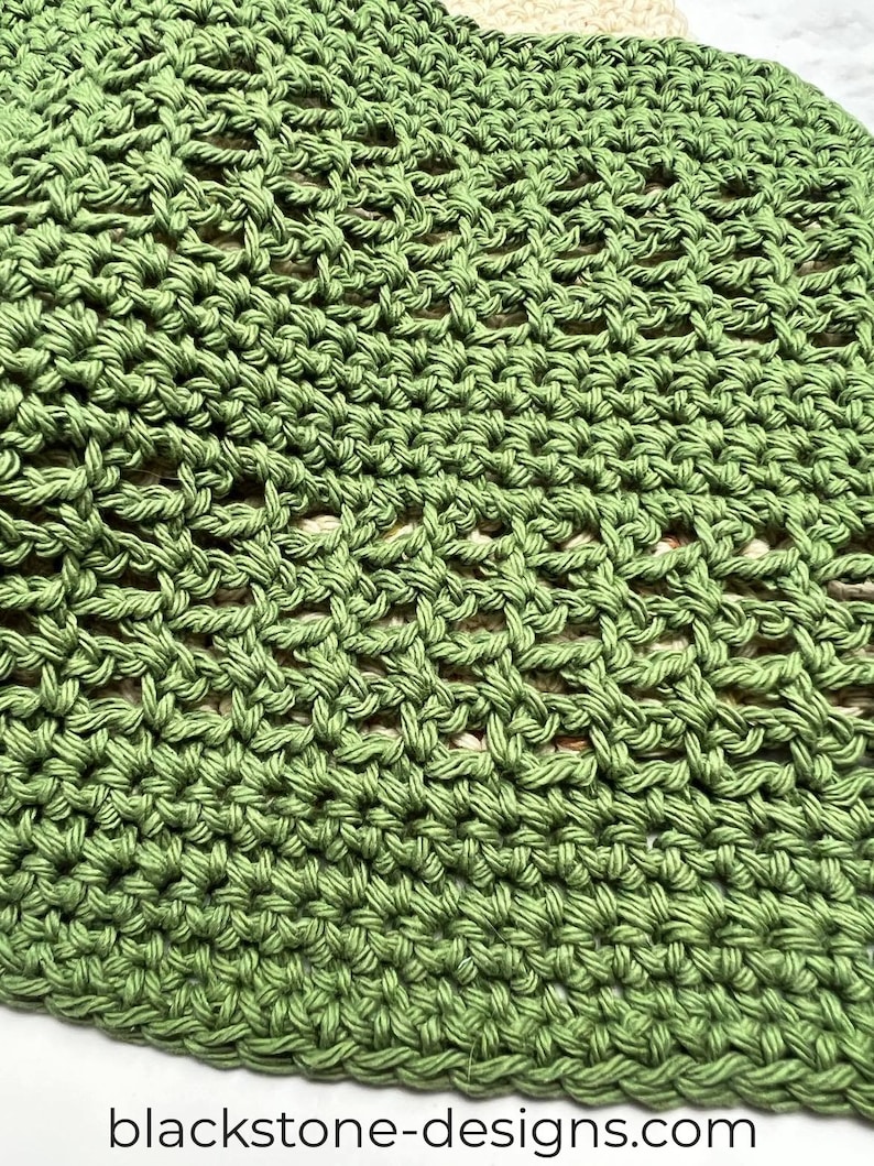 Crochet Washcloth Pattern Beginner Single Crochet Dishcloth Etsy