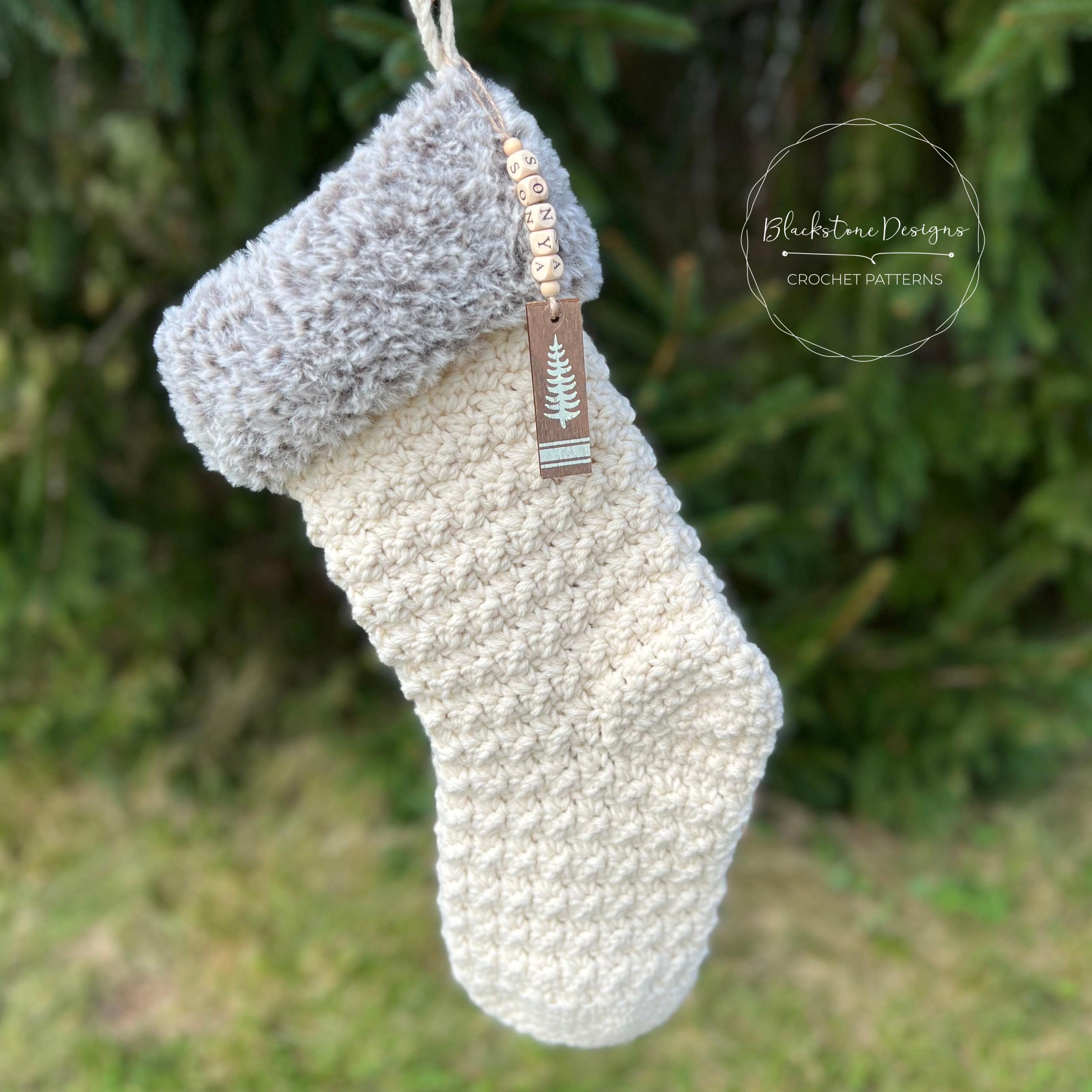 39 Christmas Stocking Crochet Patterns for Handmade Holiday Keepsakes 19 Crochet Christmas Stocking