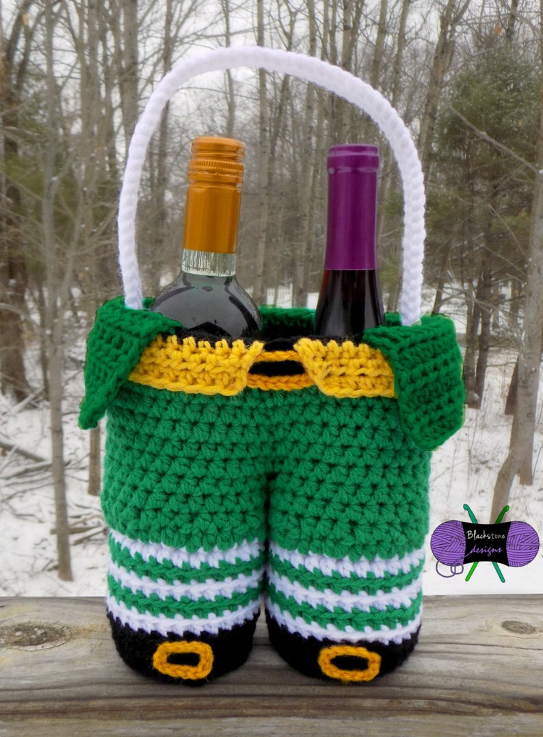 Leprechaun Pants Gift Basket PDF crochet pattern ONLY St