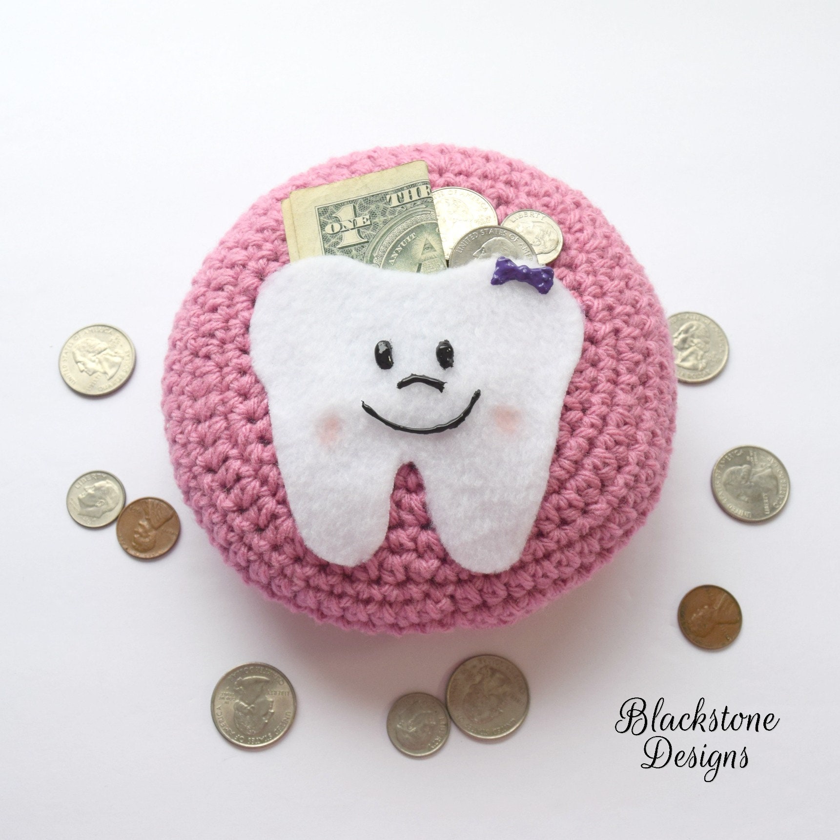 35 Tooth Crochet Pattern: Unlock Your Creativity with Fun Dental Designs 35 Crochet Tooth Fairy Pillow Pattern with Tooth Shaped