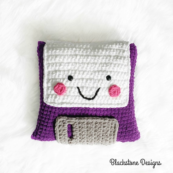 Floppy Disk Cuddle Buddy Pdf Pattern Only Pillow Etsy