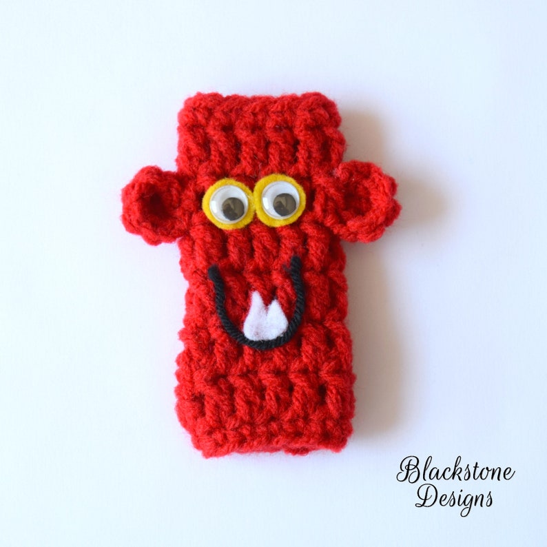 Crochet Cozy Pattern, Monster Ice Pop Holders, Summer, Popsicles, Classroom Gift, Birthday Party, Party Favors, Popsicle Cozy image 7
