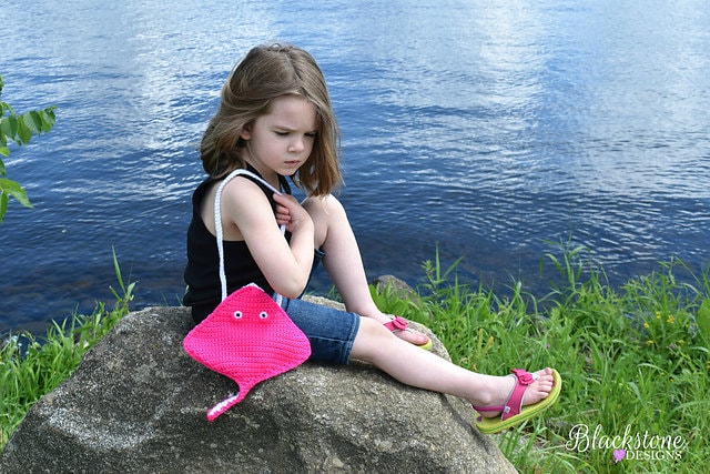 Stingray Crochet Patterns for Amigurumi and Plushies 13 Crochet Bag Pattern Stingray Purse or Pal