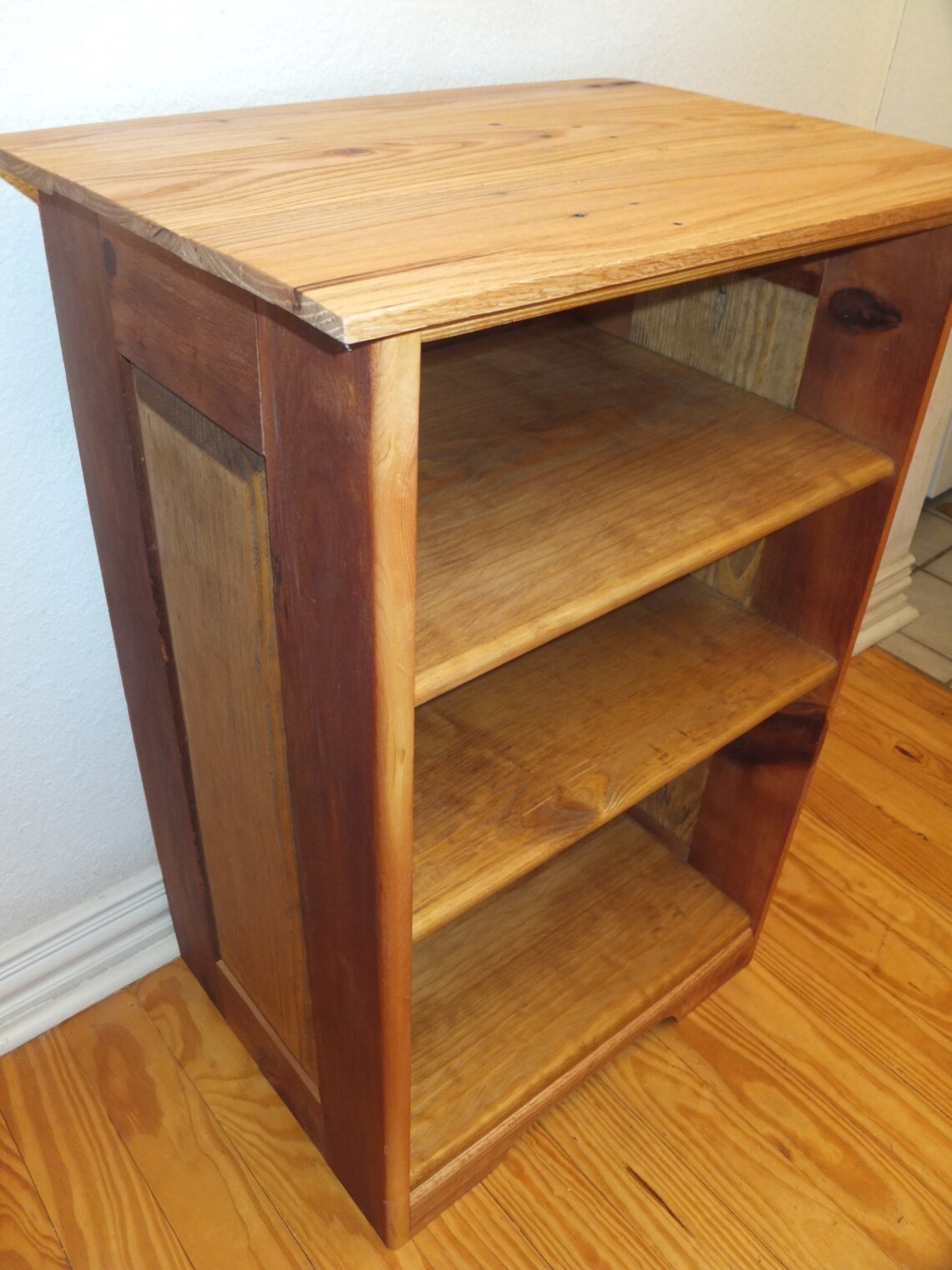 Reclaimed Wood Audio/Stereo Stand Etsy