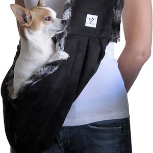 Fur Sling Rosewood main image 1