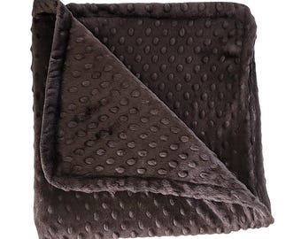 Dog Blanket - Silky soft Chocolate