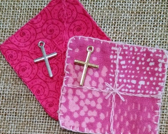 Pink Ribbon AngelStar 10716 Faithful Prayer Cross 3-1/2 Pink Ribbon AngelStar 10716 Faithful Prayer Cross 3-1/2