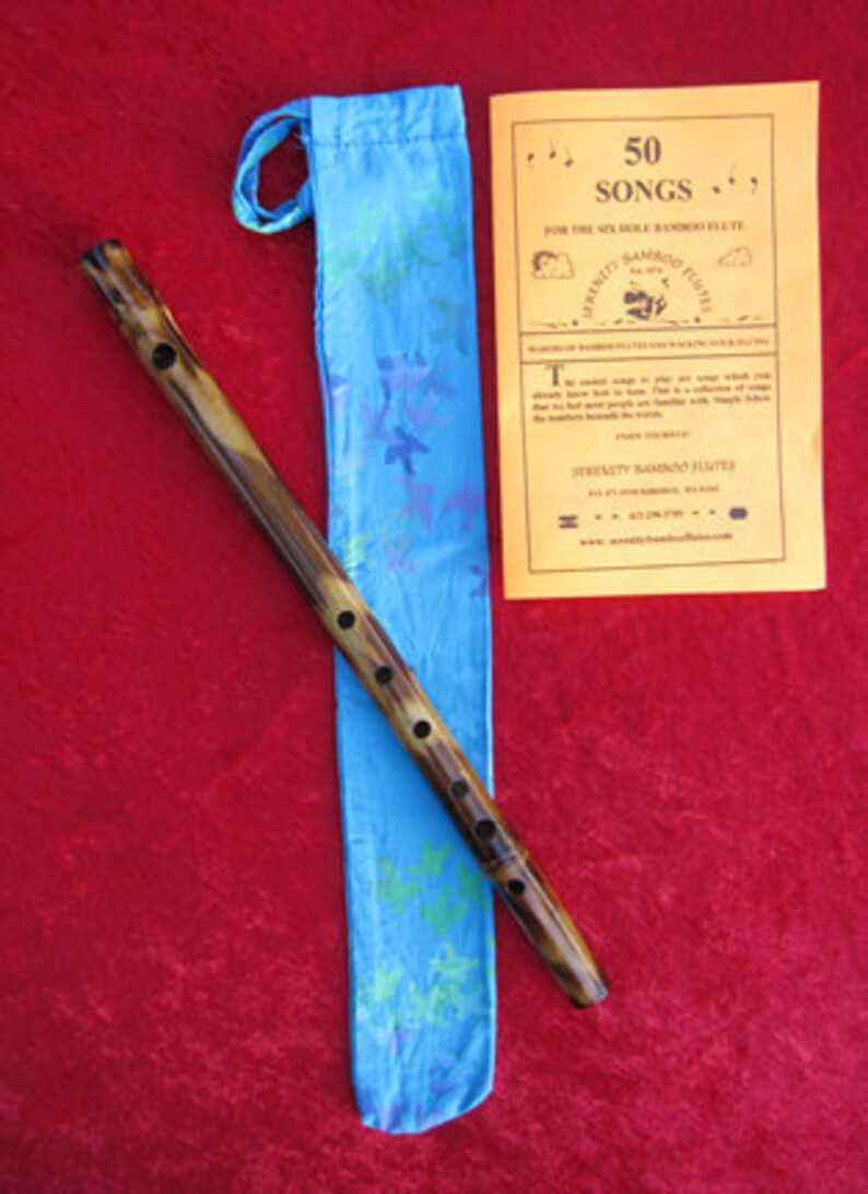 Bamboo Flute Song Book Flute Bag Free Shipping Etsy