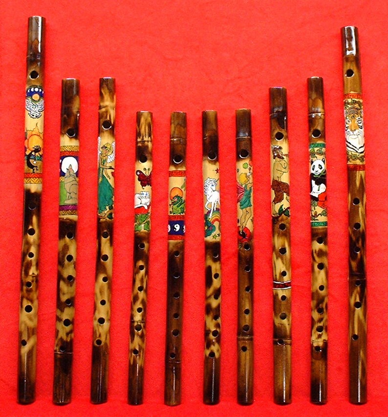 Bamboo Flute Song Book Flute Bag Free Shipping Etsy