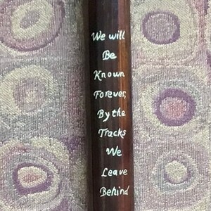 Wood Walking Stick. Shipping Included image 9