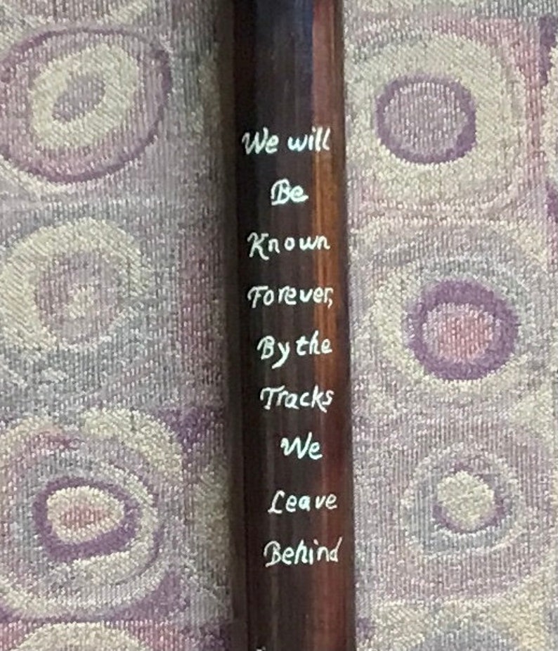 Wood Walking Stick. Shipping Included image 9