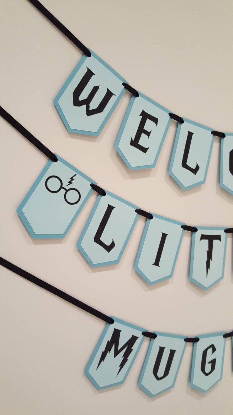 Welcome Little Muggle Wizard Baby Shower Banner Garland Blue Etsy welcome-little-muggle-wizard-baby-shower-banner-garland-blue-etsy