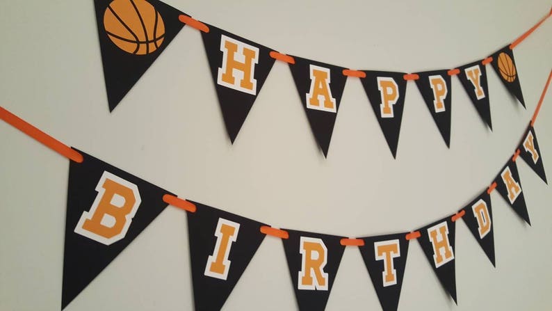 Basketball Party Basketball Banner Basketball Birthday Basketball Decorations Room Decor Birthday Party Party Decorations