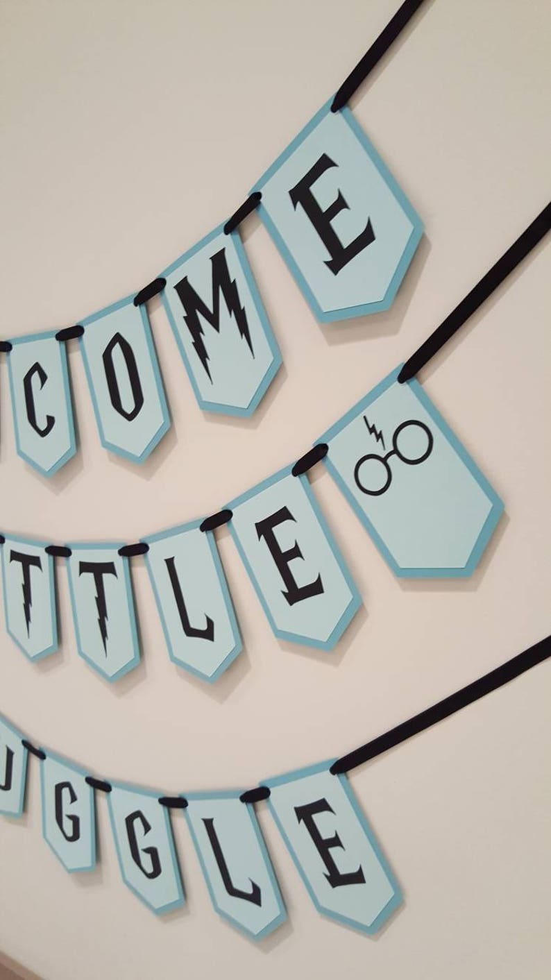 Welcome Little Muggle Wizard Baby Shower Banner Garland Blue Etsy welcome-little-muggle-wizard-baby-shower-banner-garland-blue-etsy