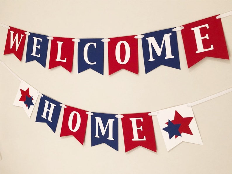 military welcome home United States soldiers military decorations welcome home decor usa usa military military banner