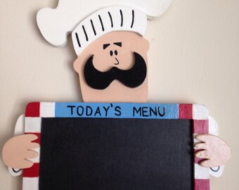 Chalkboard Meal Sign