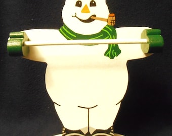Snowman Candy Cane Holder