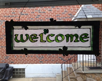 Irish Welcome Sign