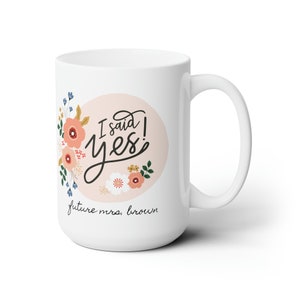 Personalized Bride Mug Gift, Bachelorette Party Gift, Bridal Shower Gift, Bride Gift, Bride Mug