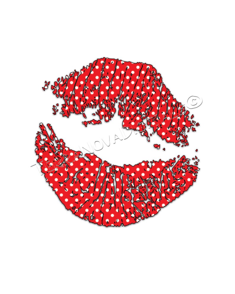 Kiss Kiss 8 X 10 Digital Art Print Printable Decor - Etsy
