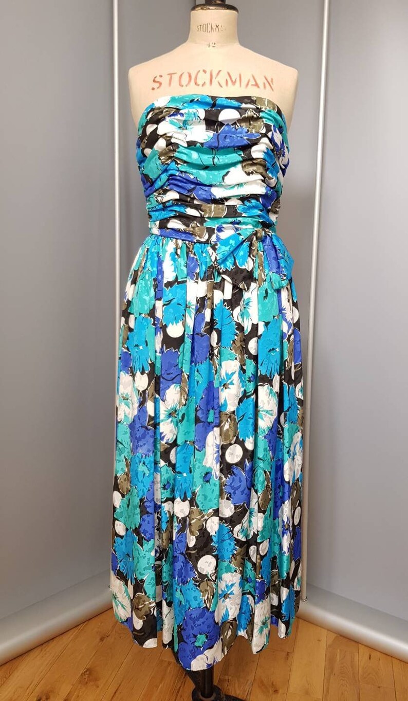etsy 80s prom dress