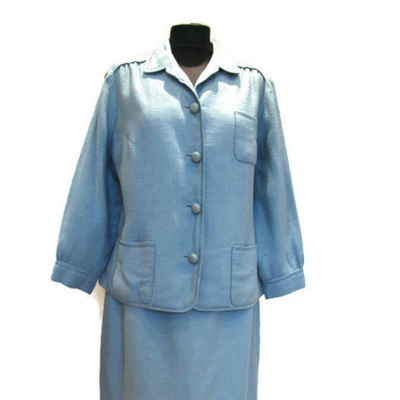 Hermes jacket, Hermes skirt, Hermes suit, vintage