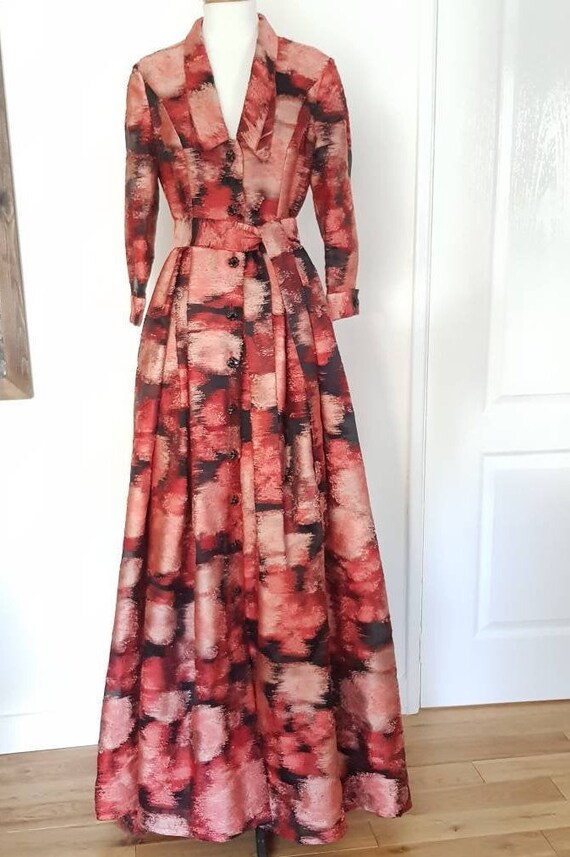 silk long gown designs