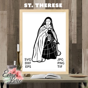 St. Therese &quot;Little Flower&quot; Patron Saint of the Missions - Feast Day October 1