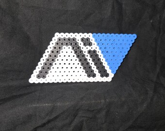 Logotipo de la Iniciativa Mass Effect Andromeda: Arte con cuentas Perler hecho a mano