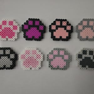 Perler Bead | Kitty Paw Magnets