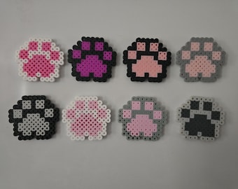 Magneti Perler Bead / Zampa di gattino