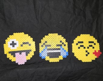 Perler Bead | Emoticons