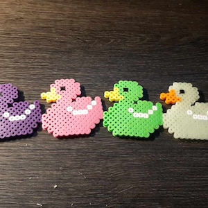 Duck Duck Jeep Gift Bag – Handmade Perler Duck, Car Freshener, Sticker & Tag