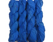 New Sari Silk Ribbon yarn , color Brilliant Blue