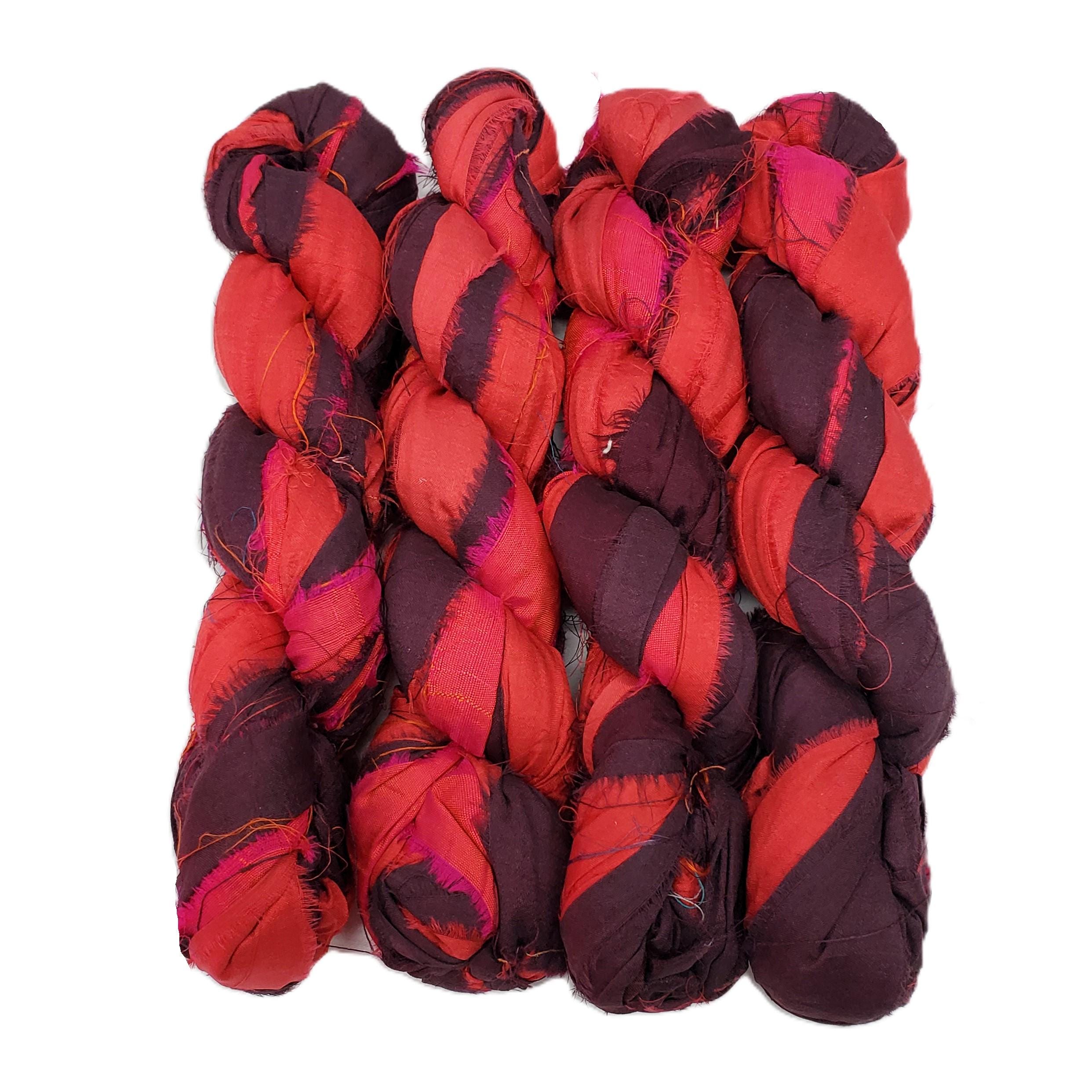 新登場！サリーシルクリボン、100g/かせ、40ヤード（IGX-85） - Etsy 日本