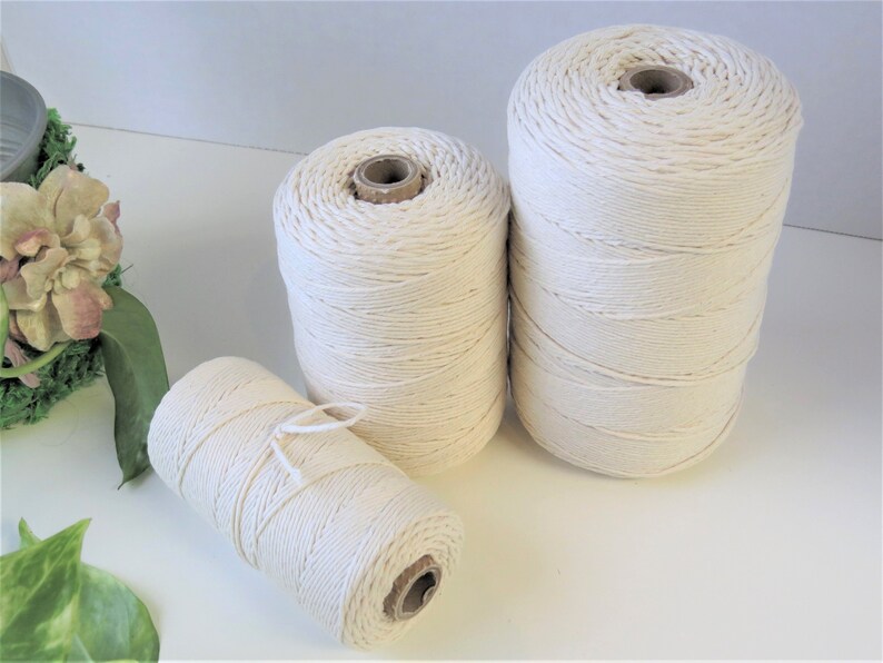 1mm Cotton Warp Twine for Weaving Macrame and All Your Arts Etsy