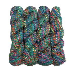 New! Candy Mulberry Silk Yarn,  color: Carnival  Medley