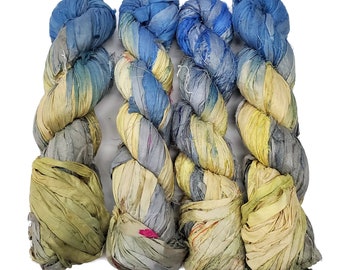 Nytt! Sari sidenband, 100 g, 50 yards, TT-14