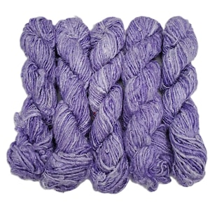 Sale! Banana Silk Vegan Yarn,   color: Light Purple