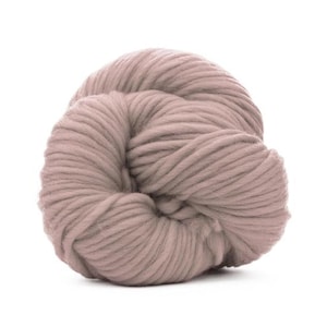 100% Merino Wool Super Chunky Yarn , 100g Color: Mink (shell)