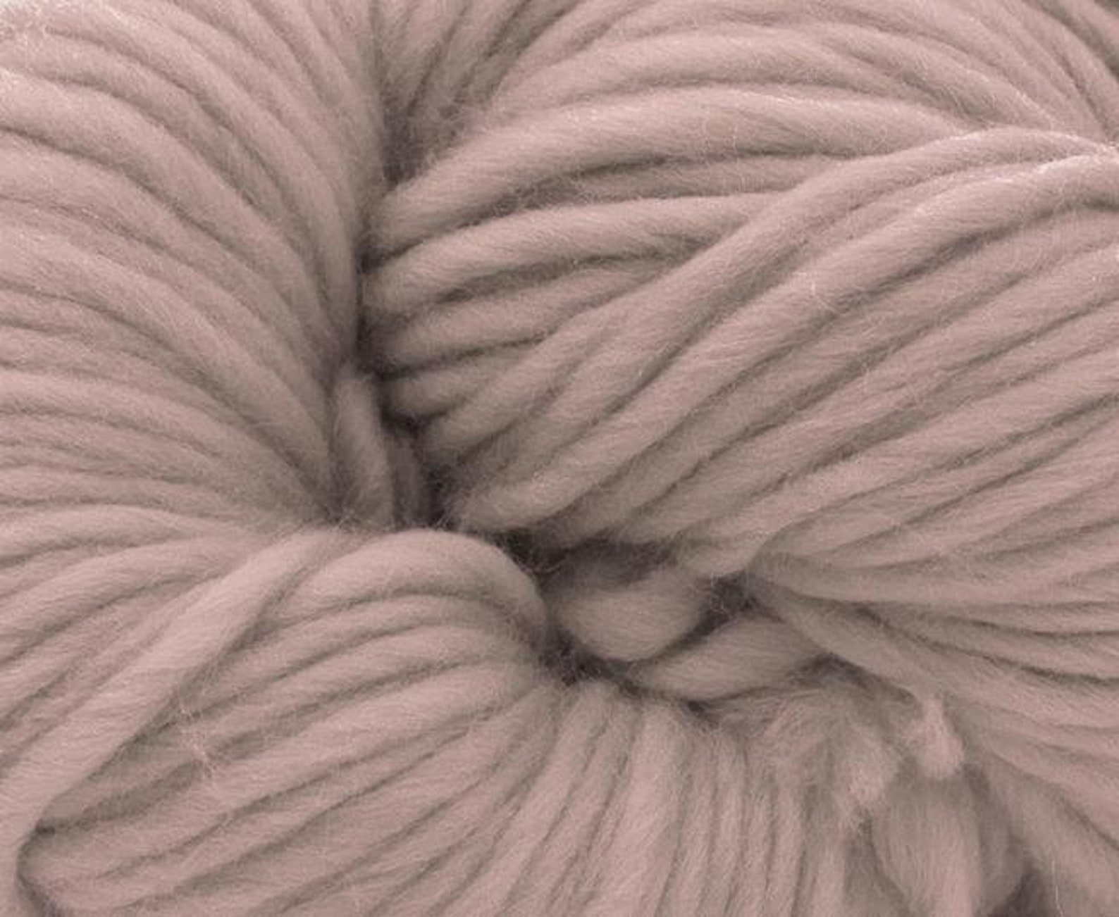 100 Merino Wool Super Chunky Yarn 100g Color Mink shell Etsy