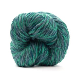 100% Merino Wool Super Chunky Yarn , 200g per skein, Color: Typhoon