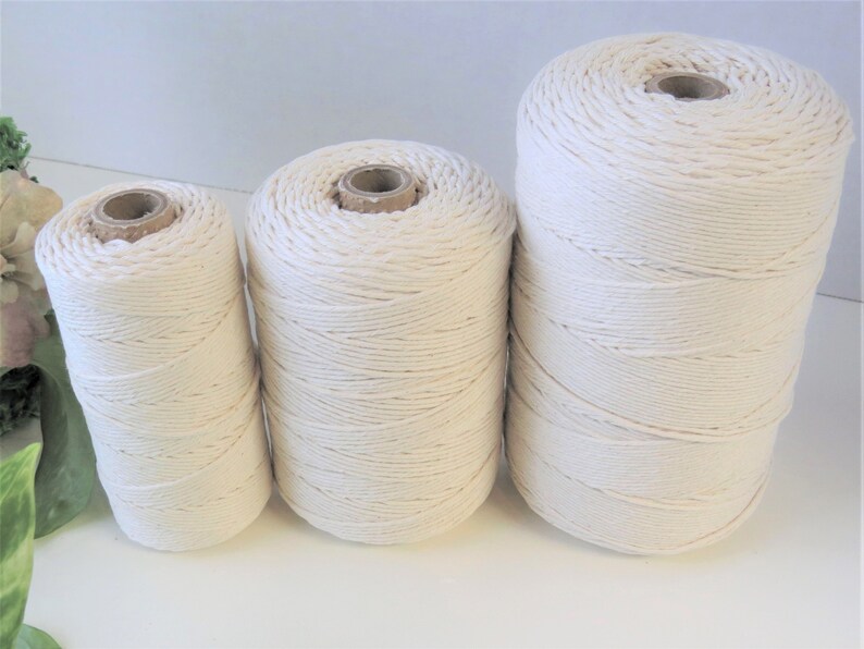 1mm Cotton Warp Twine for Weaving Macrame and All Your Arts Etsy