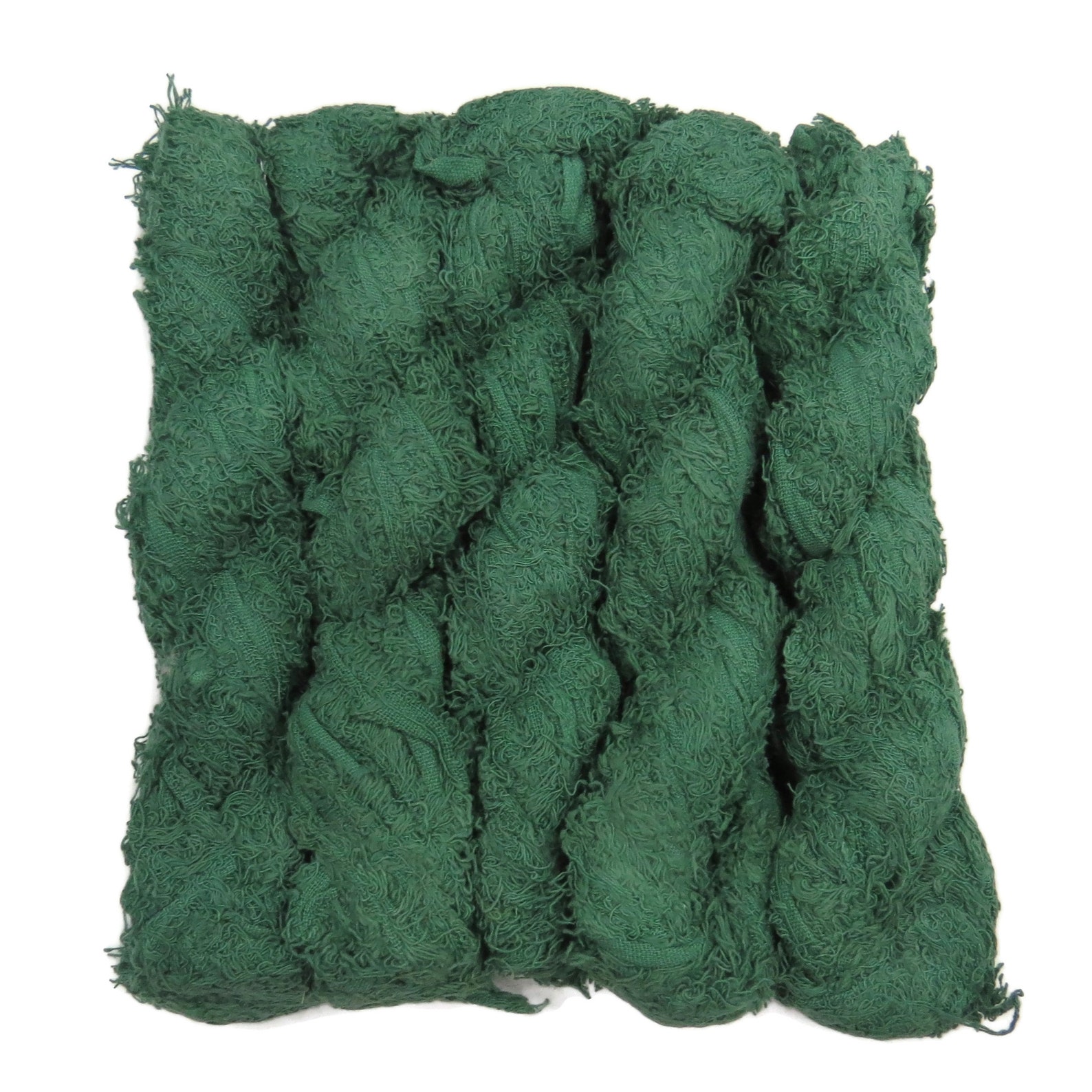 New Fuzzy Cotton Brushed Vegan Yarn color Green Grass Etsy