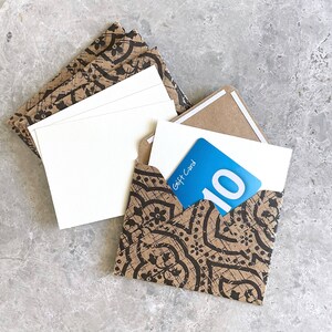 Gift Card Holders, Small Envelopes with Blank Note Cards
