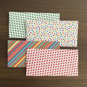 Money Envelopes for Birthday, 4 Pack, Australia Cash Gift Holder, Message Cards Included