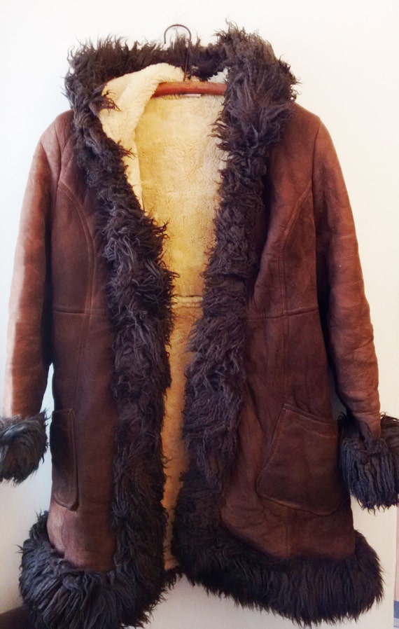 Leather sheep coat,women coat,sheep wool coat,fur