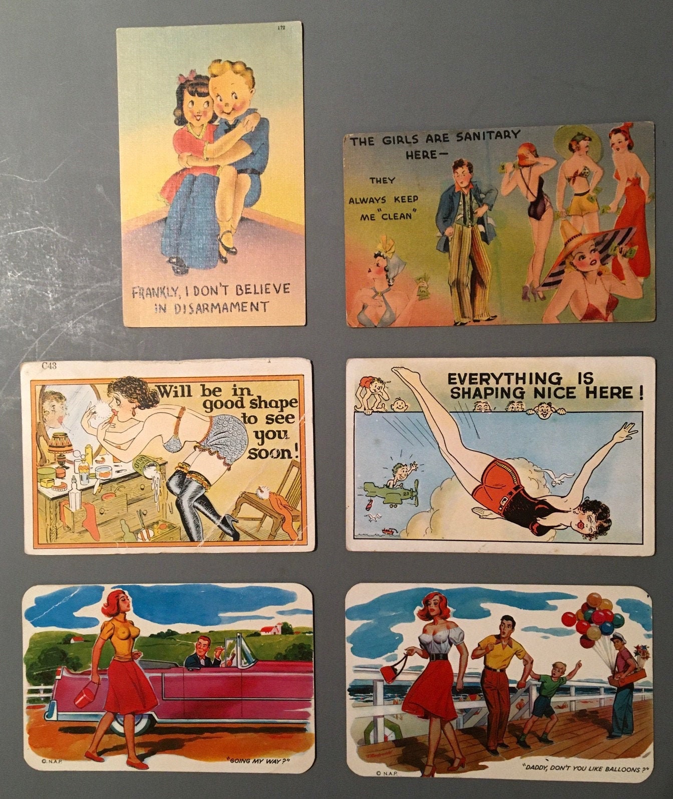 Vintage Postcards Adult - Sexy Postcard - Etsy
