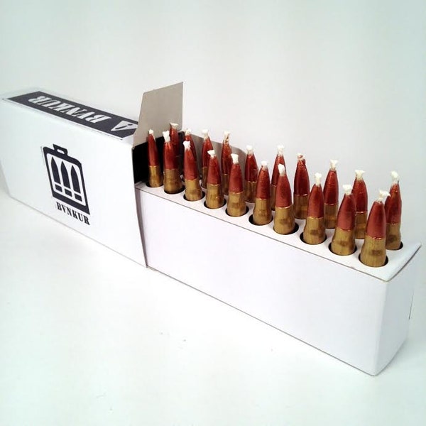 Bvnkur AK-47 7.62 x 39mm Birthday Bullet Candles