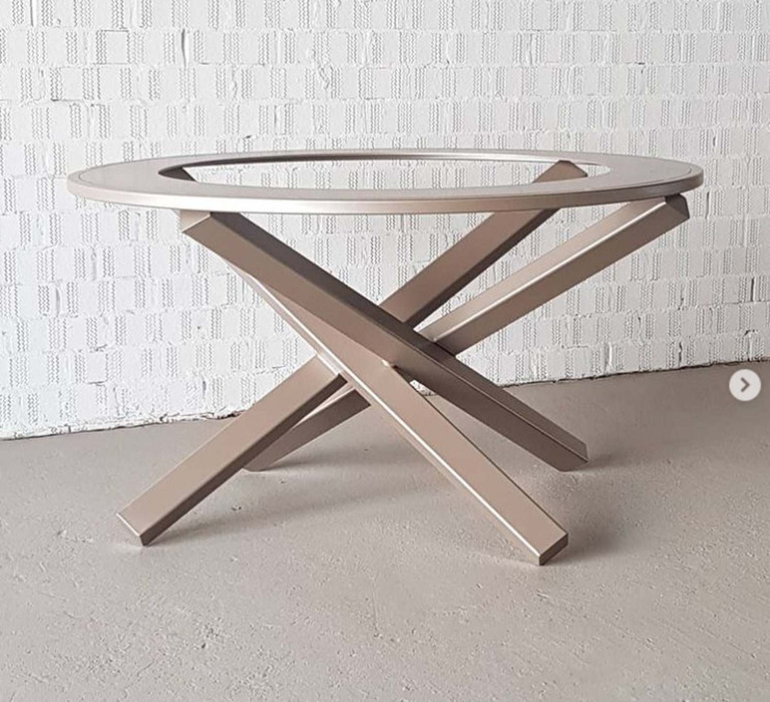 Custom Metal Table Frames and Bases Made to Order Etsy